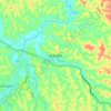 Marinilla topographic map, elevation, terrain