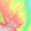 El Palmar Grande topographic map, elevation, terrain