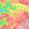 Gansbach topographic map, elevation, terrain
