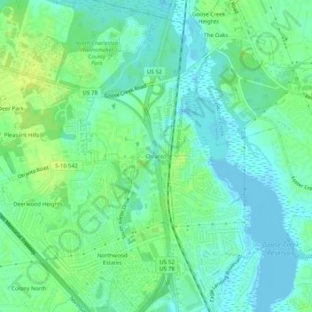 STRAIT OF OTRANTO TOPOGRAPHIC MAP ELEVATION TERRAIN intelligence overview