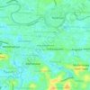 Kuda Buthgamuwa topographic map, elevation, terrain