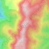 Gilillo topographic map, elevation, terrain