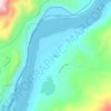 Beebe topographic map, elevation, terrain