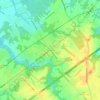 Mickleton topographic map, elevation, terrain