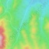 Conical Hill topographic map, elevation, terrain