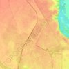 Hayy as Sinaah topographic map, elevation, terrain