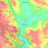 Hlibovychi topographic map, elevation, terrain