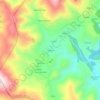 Sancido topographic map, elevation, terrain