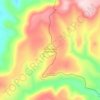 Villa Zaragoza (Palo Gordo) topographic map, elevation, terrain