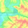 Fisherville topographic map, elevation, terrain