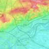 Velp topographic map, elevation, terrain