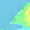 Pors Ar Stréat topographic map, elevation, terrain