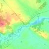 Douglas topographic map, elevation, terrain