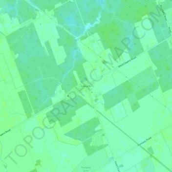 Edwards topographic map, elevation, terrain