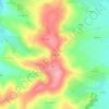 Les Desruez topographic map, elevation, terrain