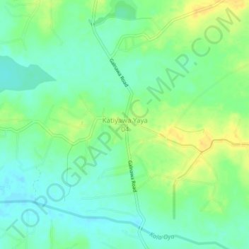 Katiyawa Yaya 04 topographic map, elevation, terrain