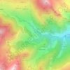 La Visuela topographic map, elevation, terrain