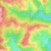 Plaiu topographic map, elevation, terrain