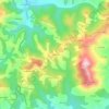 Torazo topographic map, elevation, terrain