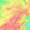 Termaar topographic map, elevation, terrain