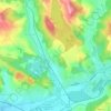Plane topographic map, elevation, terrain