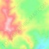 El Rosa topographic map, elevation, terrain