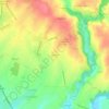 Goguelais topographic map, elevation, terrain