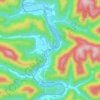 Greenview topographic map, elevation, terrain