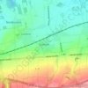 Stockum topographic map, elevation, terrain