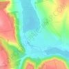 Yehorivka topographic map, elevation, terrain