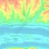 Montpelier topographic map, elevation, terrain