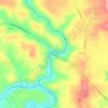 Newtown topographic map, elevation, terrain