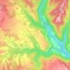 Camp de Cal Fuster topographic map, elevation, terrain