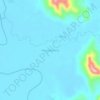 Maevatanana topographic map, elevation, terrain