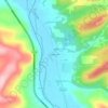 Somers Lane topographic map, elevation, terrain