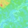 Finkenstein topographic map, elevation, terrain