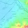 Cikancung topographic map, elevation, terrain