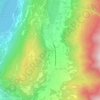 Brusino topographic map, elevation, terrain
