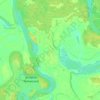 Усть-Чарыш topographic map, elevation, terrain