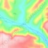 West Pike topographic map, elevation, terrain