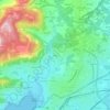 Pazos topographic map, elevation, terrain