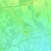 Mas d'Androns topographic map, elevation, terrain