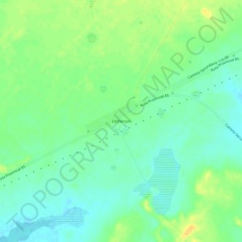 Defferrari topographic map, elevation, terrain