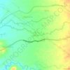 Lubong topographic map, elevation, terrain