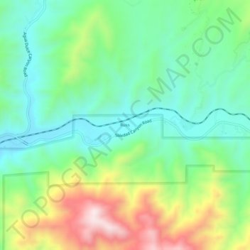 Russ topographic map, elevation, terrain