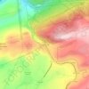 Solomon Gap topographic map, elevation, terrain