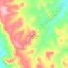 Piñon Hills topographic map, elevation, terrain