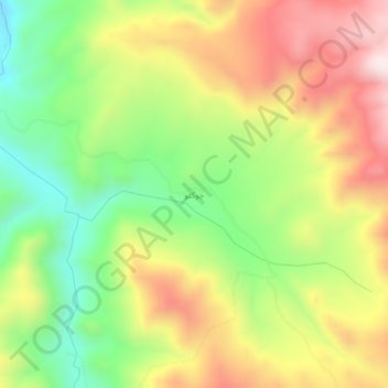 چوکتو topographic map, elevation, terrain
