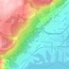 West Duluth topographic map, elevation, terrain