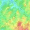 Les Granges Banelles topographic map, elevation, terrain